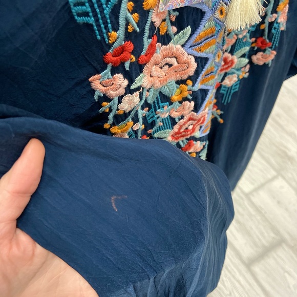 ☀️JOHNNY WAS BEATRIX embroidered tunic☀️ - Picture 3 of 5